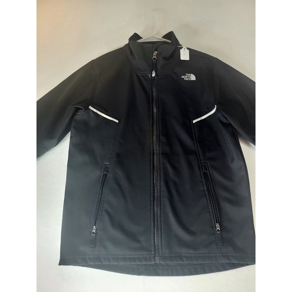 The North Face Black Windproof Windwall Jacket Boys Large 14/16